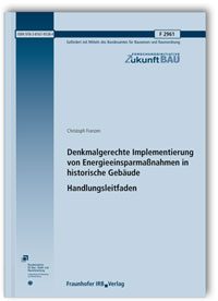 Buchdeckel Abschlussbericht