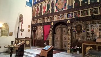 Ikonen in Kirche