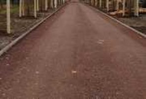 Wassergebundene Wegedecke (Foto: IDK)